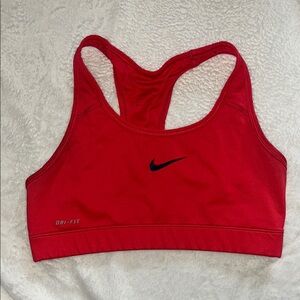 Nike Women's Red Sports Bra